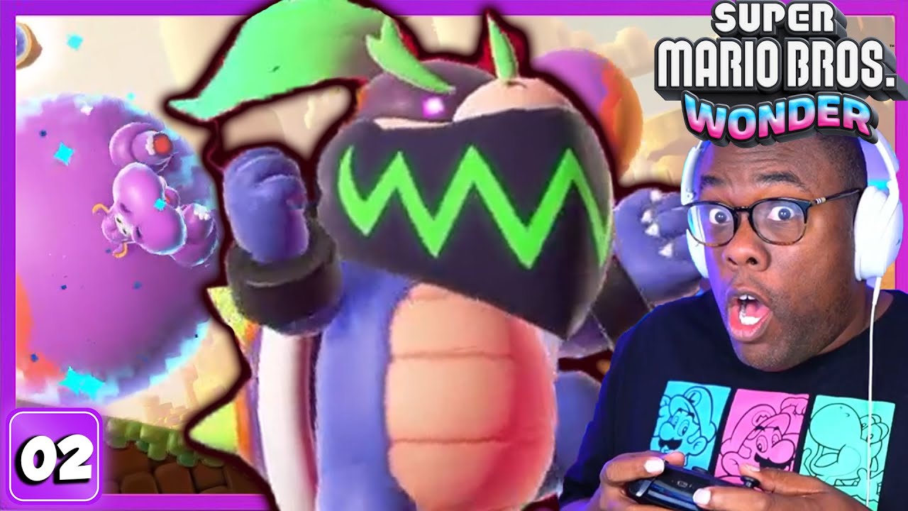 BIG BOWSER JR. | Super Mario Bros. Wonder | Pipe-Rock Plateau | Petal Isles | Episode 2