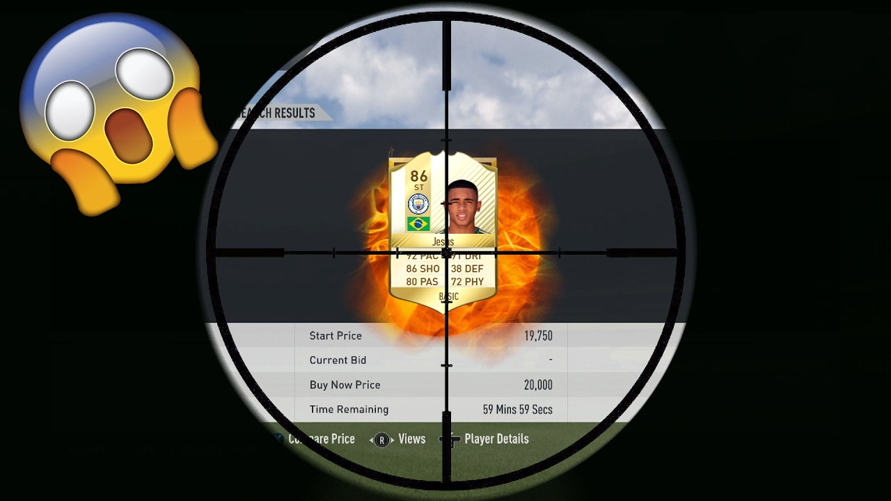 THE HARDEST PLAYER TO SNIPE IN FIFA 17