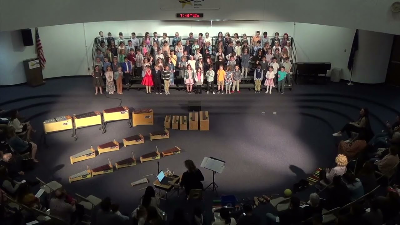Simmons Elementary First Grade Concert 2022