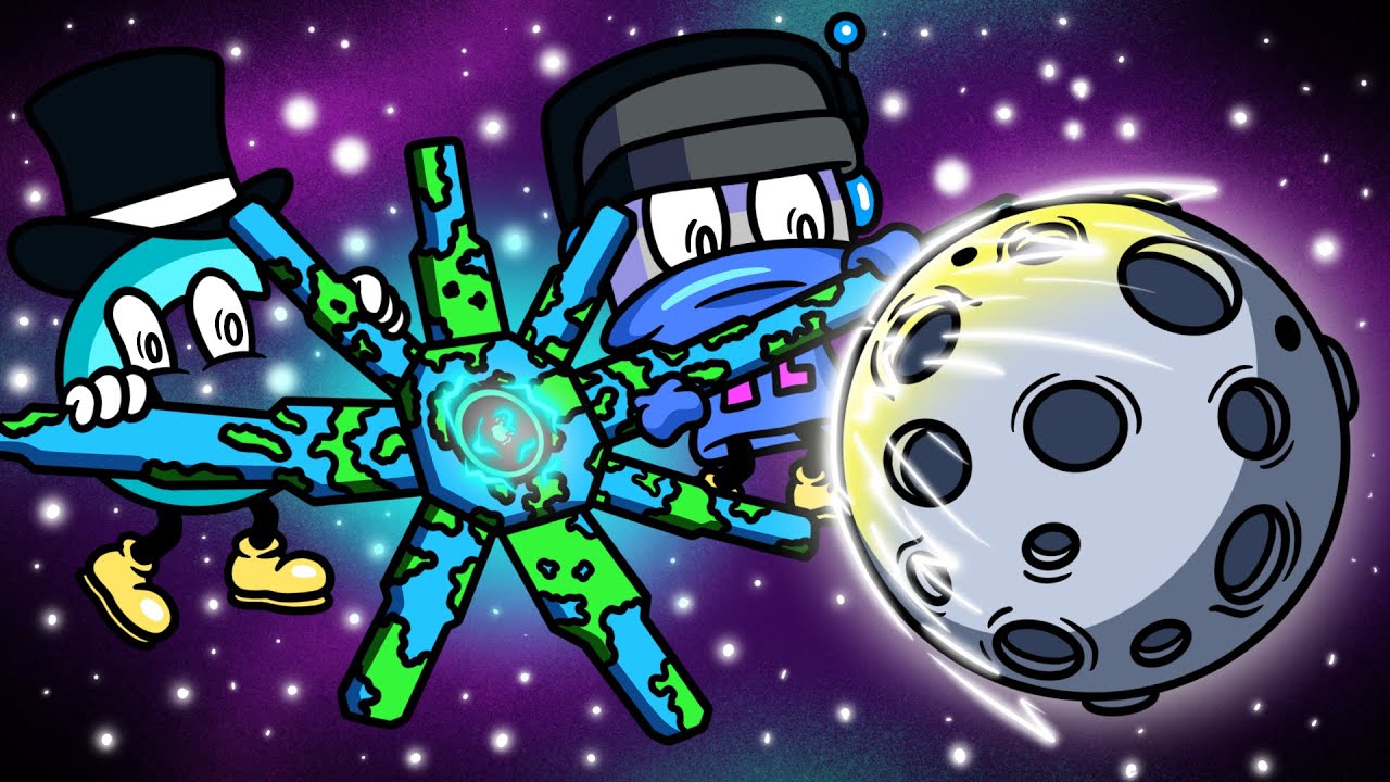 We Chuck Moons at the Starworld and Break the Game in Solar Smash!