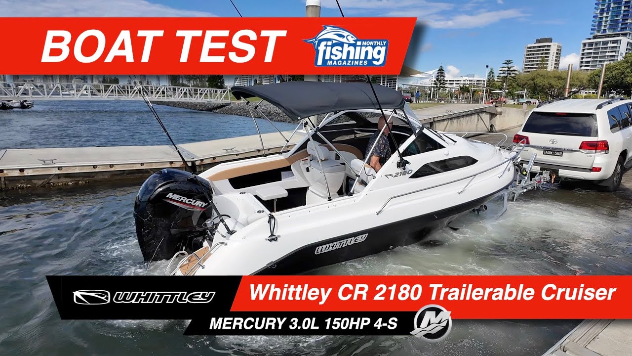 Tested | Whittley CR2180 with Mercury 150HP 3.0L 4 stroke