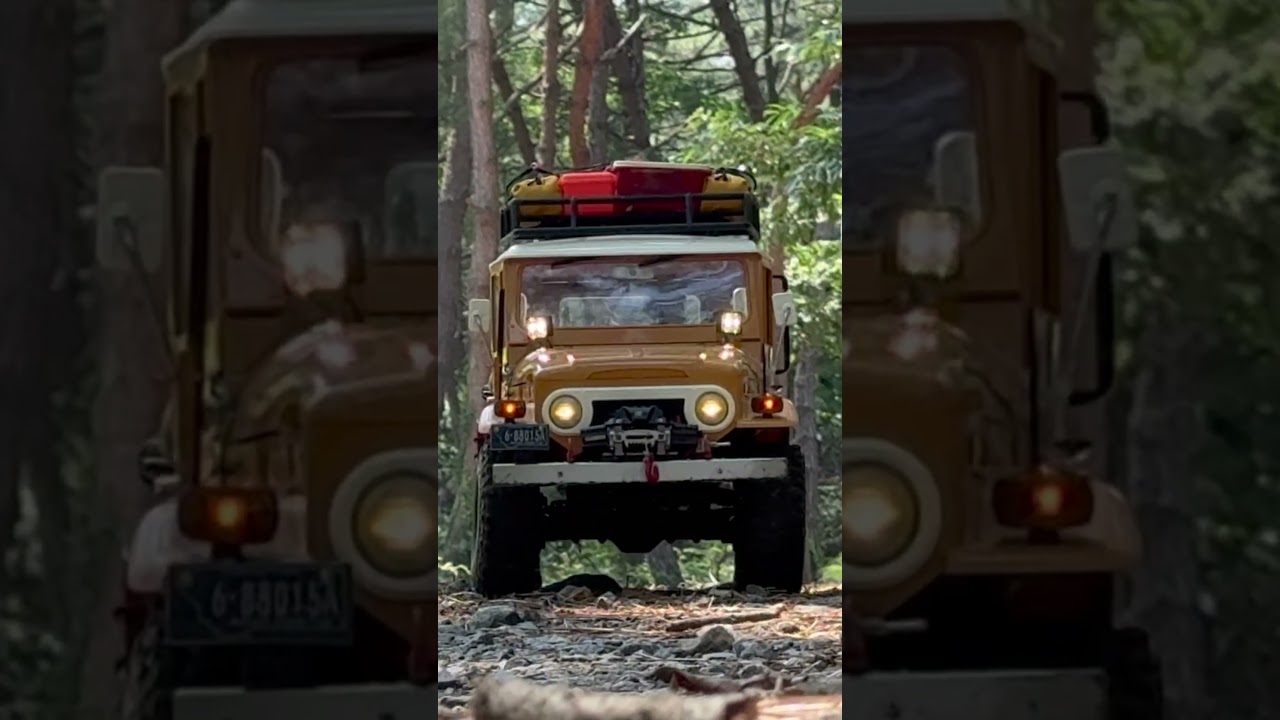 FMS TOYOTA Land Cruiser FJ40 | off-road driving 4X4 1/10 RC Car