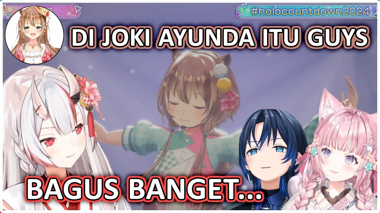 Performa AYUNDA RISU Banyak Membuat Member Hololive Takjub Dengan Suaranya | (Hololive Clips)