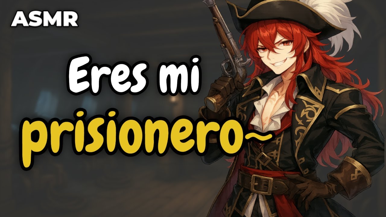 🏴‍☠️Eres CAPTURADO por un Capitán Pirata | Rolplay ASMR en Español (Just Talking, SoftSpoken)