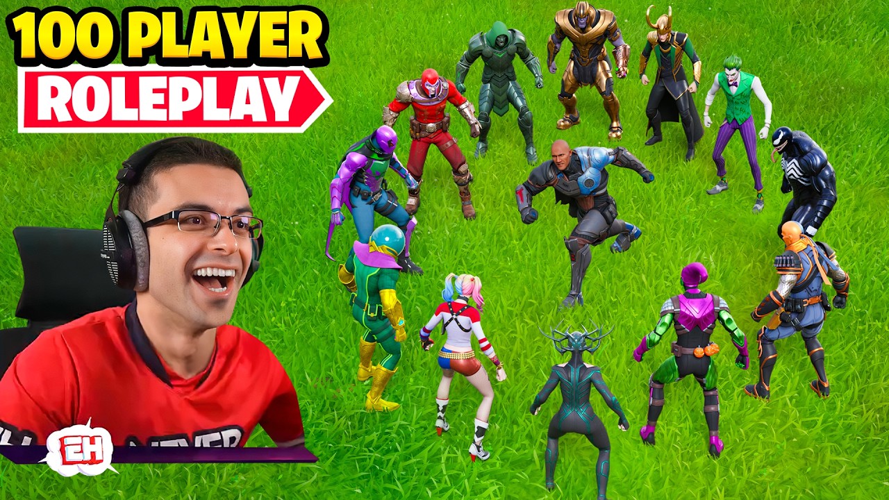 🔴 100 PLAYER ROLEPLAY! (COME JOIN)