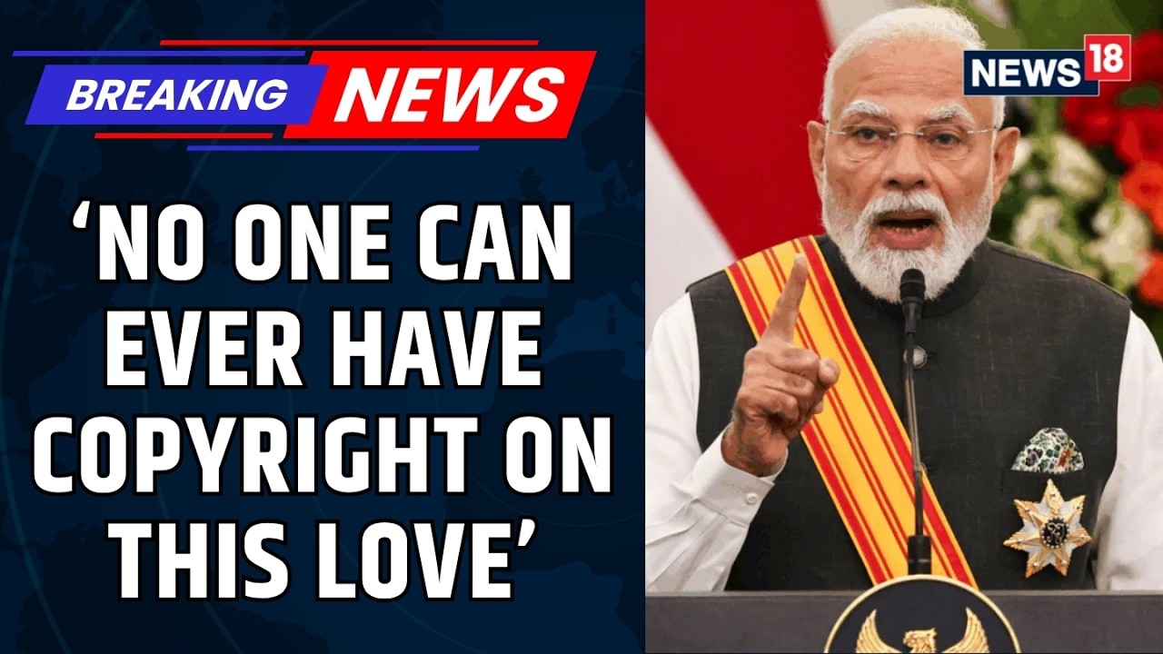 Heartwarming Welcome Stuns The World | India-Indonesia Friendship | Global Diplomacy | News18
