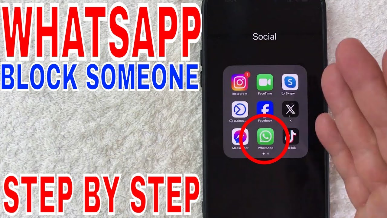 ✅  How To Block Someone On Whatsapp 🔴