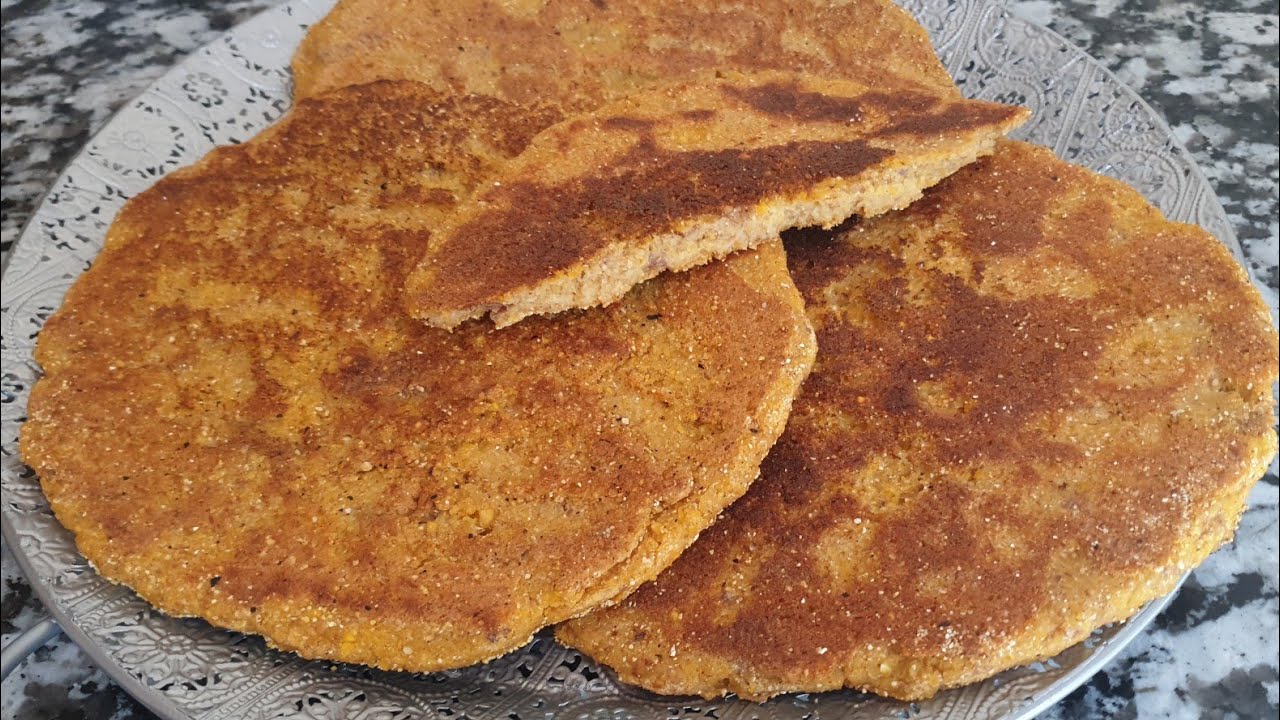 الوصفة المعتمدة عندي يوميا خبز بدقيق الذرة اقتصادي 💯 بدون خميرة خالي من غلوتين رائع ولذيذ