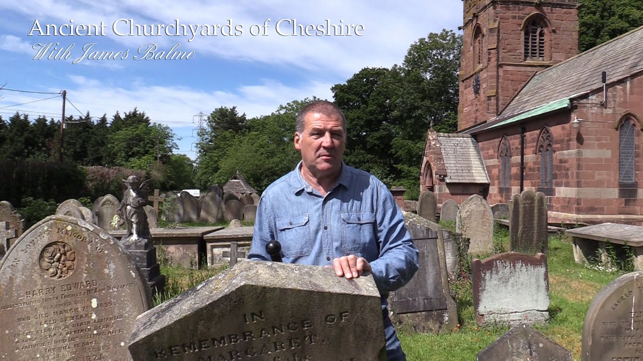 Ancient churchyards of Cheshire - St Oswald's Church Backford Cheshire