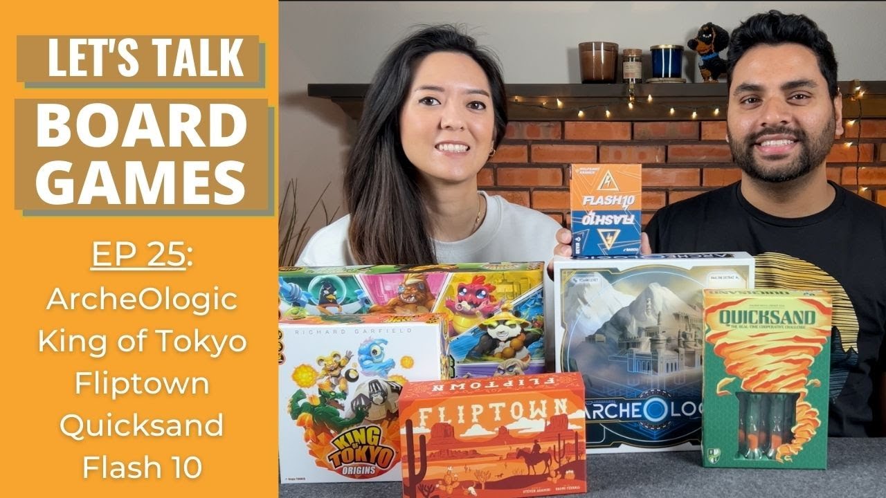 Давайте поговорим о настольных играх №25 — King of Tokyo: Origins, ArcheOlogic и многое другое
