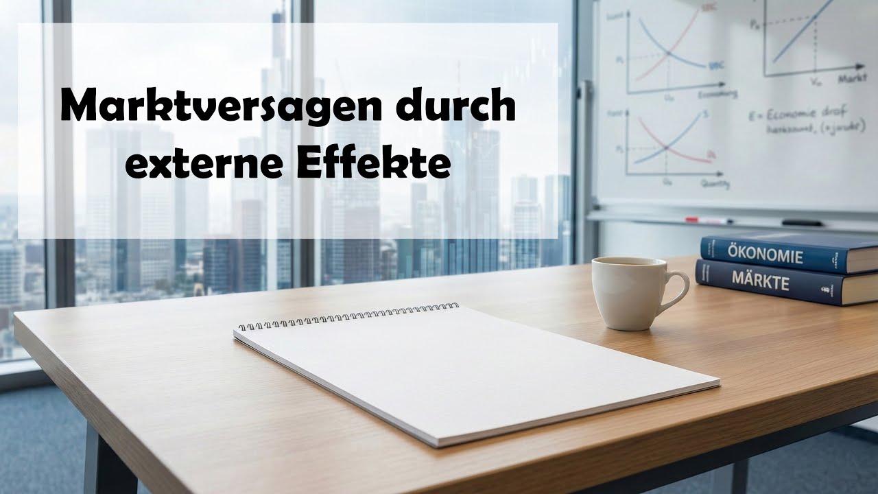 Marktversagen durch externe Effekte