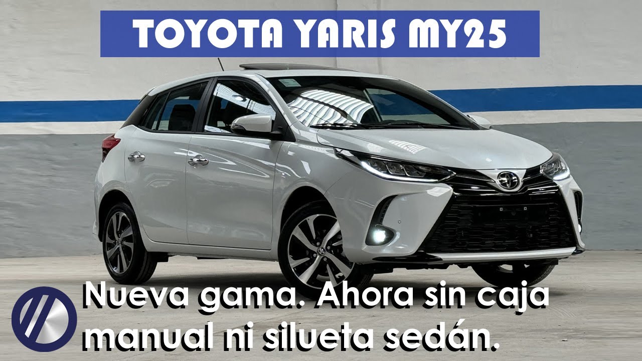 Nuevo Toyota Yaris (2025) | Precios, versiones, equipamiento, motor y características.
