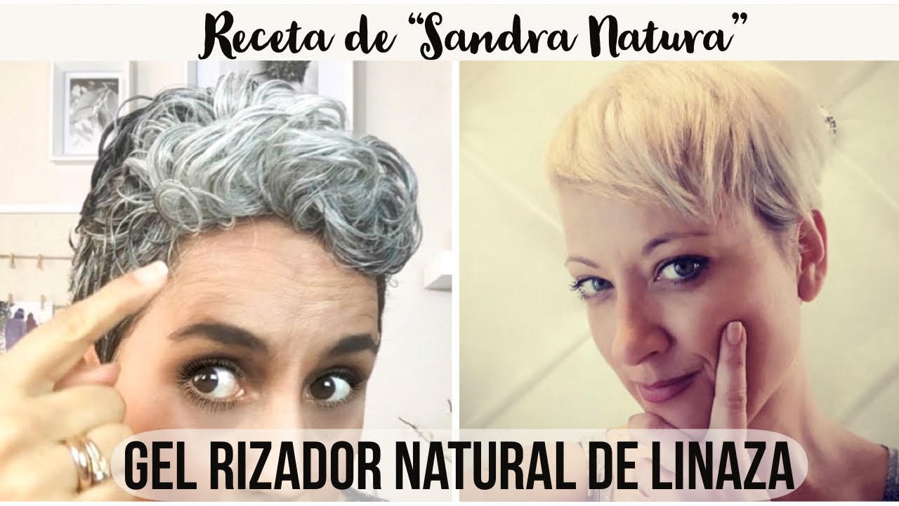 COMO HACER GEL DE LINAZA PARA LAS CANAS CON RIZOS EN COLABORACIÓN CON SANDRA NATURA