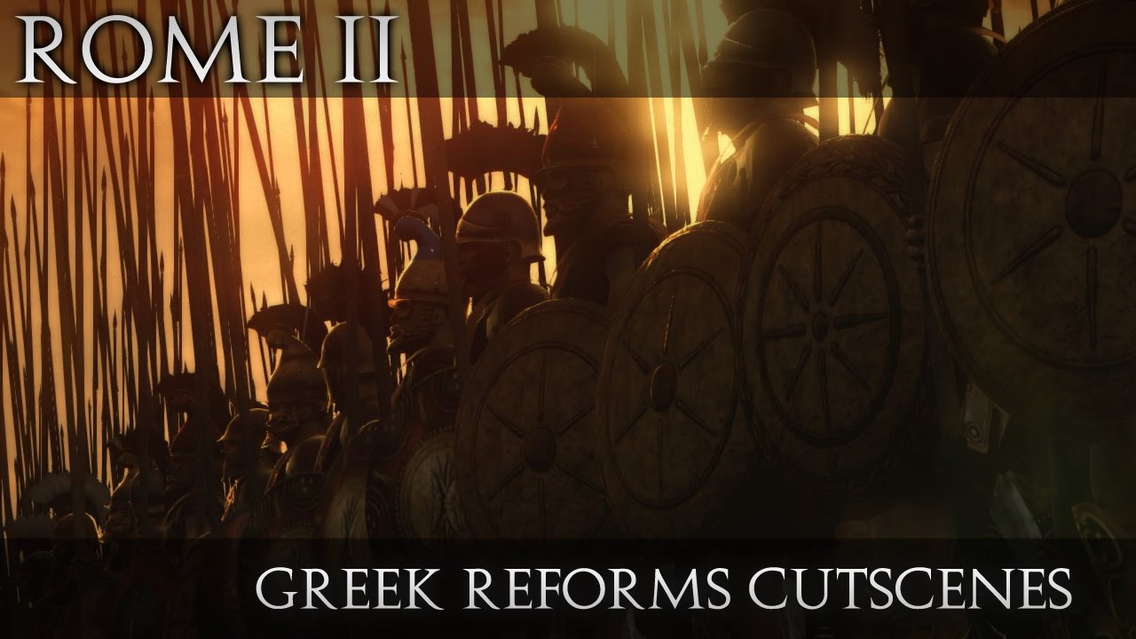 ROME II | Divide Et Impera | Greek reforms event cutscenes