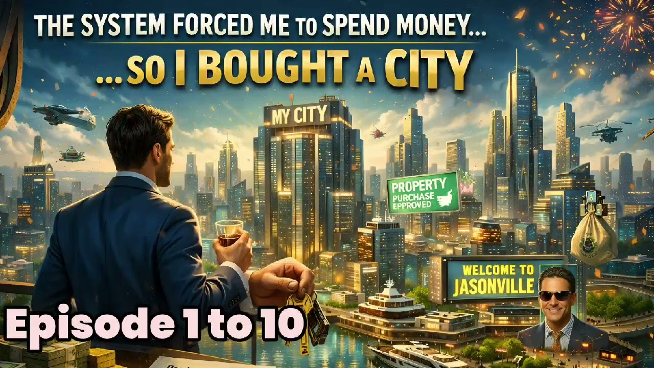 Episode 1 to 10 | The System Forced Me To Spend Money So, I Bought a City #audiostory #novel