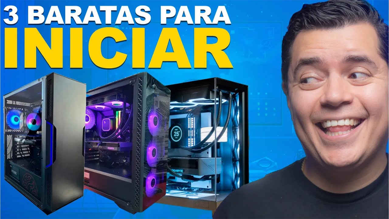 3 PC Gamers BARATAS y PERFECTAS para INICIAR y VENDER