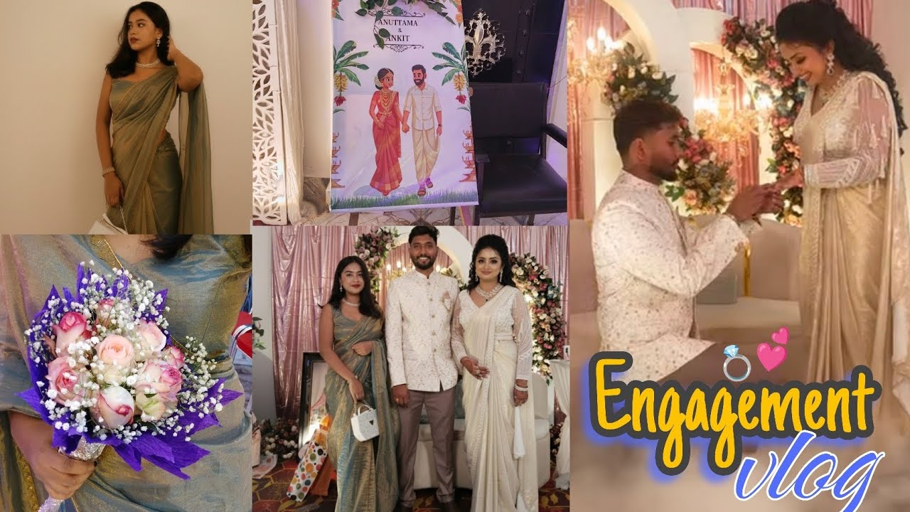 Engagement vlog 💍💕 Night 🎉 party 