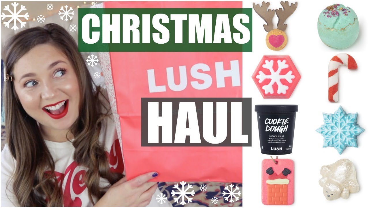 LUSH Christmas Haul! HolidAMY Day 1 | 2019