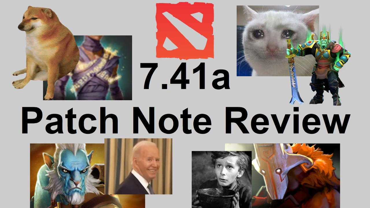 Dota 2 7.41a Patch Note Review