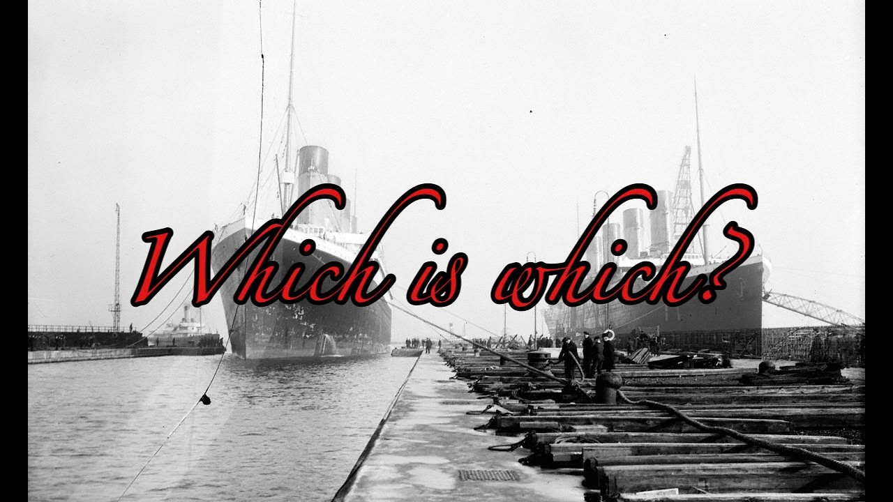 Differences between Titanic and Olympic