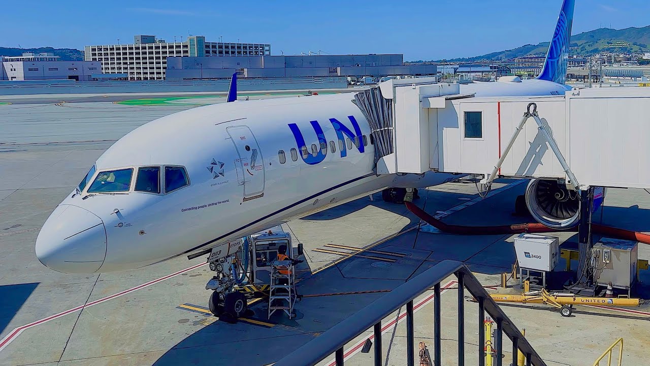 San Francisco (SFO) - Newark (EWR) - United Airlines - Boeing 757-200 - 2025 Full Flight