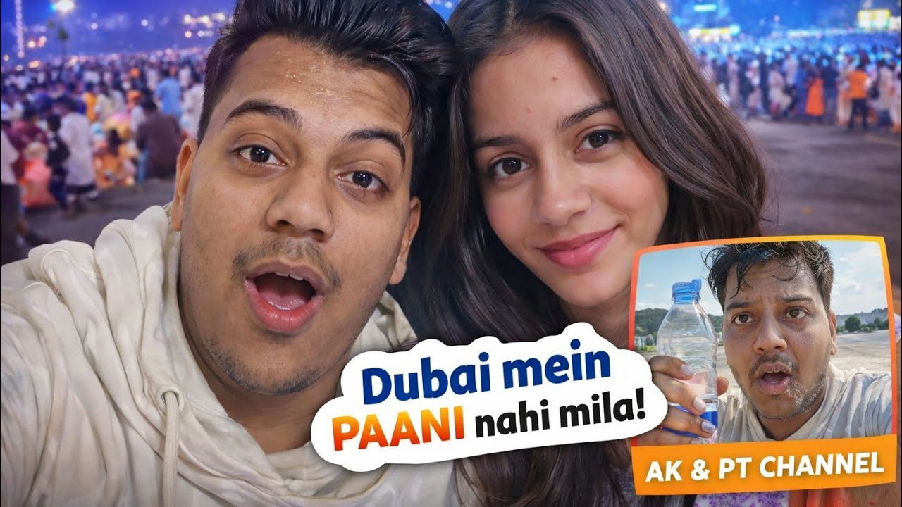 Our 2nd Vlog | Mahashivratri Special 🙏 | Anas ko Dubai mein paani nahi mila 😅 | AK & PT Channel
