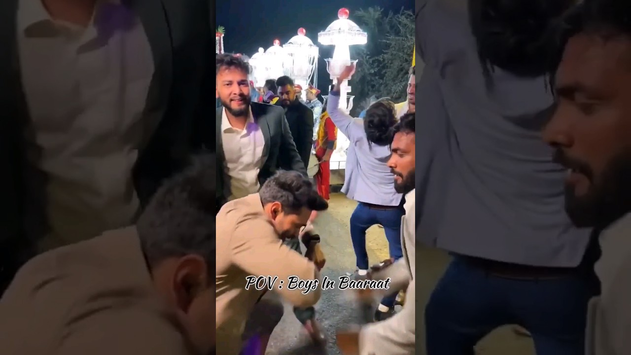 Elvish Yadav & ❤️ Model Saurav Yadav barat dance #shorts #elvishyadav