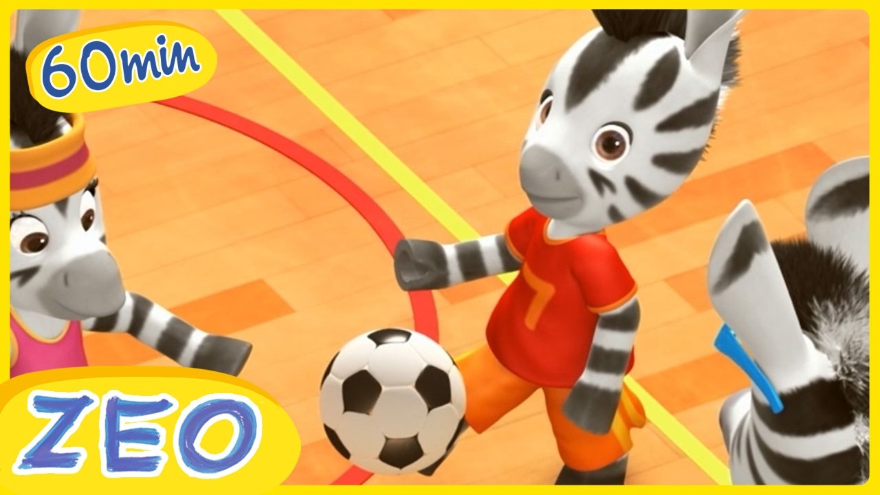 ZEO und Ballspiele | 1-Stunden-Zusammenstellung | ZEO auf Deutsch 🦓 | Zeichentrickfilme