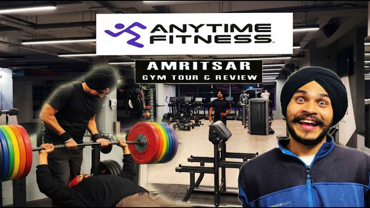 The ONLY 24/7 Gym in Amritsar !? | Anytime Fitness | Gym Tour & Our Experience | Honest Review