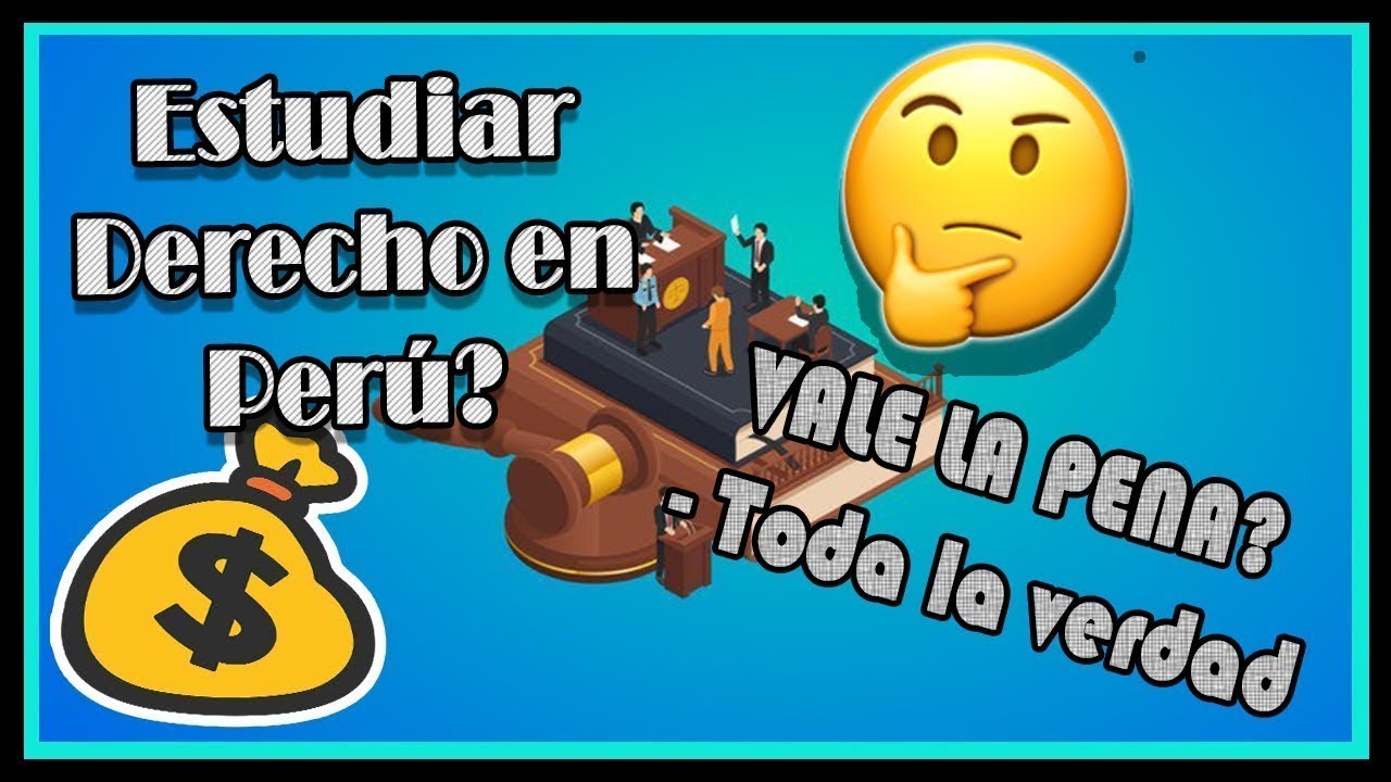 PORQUE estudiar DERECHO en PERU  | DONDE estudiar 2021
