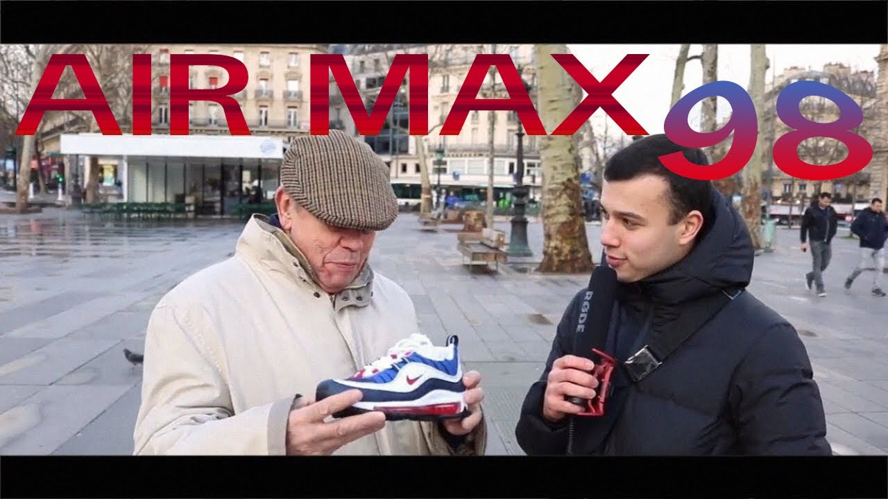 QUE PENSENT LES PARISIENS DE LA NIKE AIR MAX 98 GUNDAM ? 🎤 (micro-trottoir)
