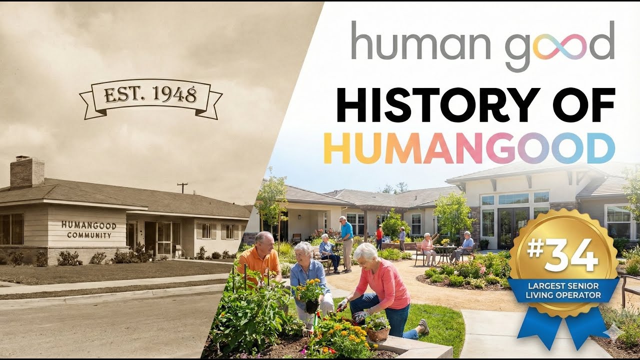 Эволюция HumanGood: 75 лет инноваций в сфере жизни пожилых людей