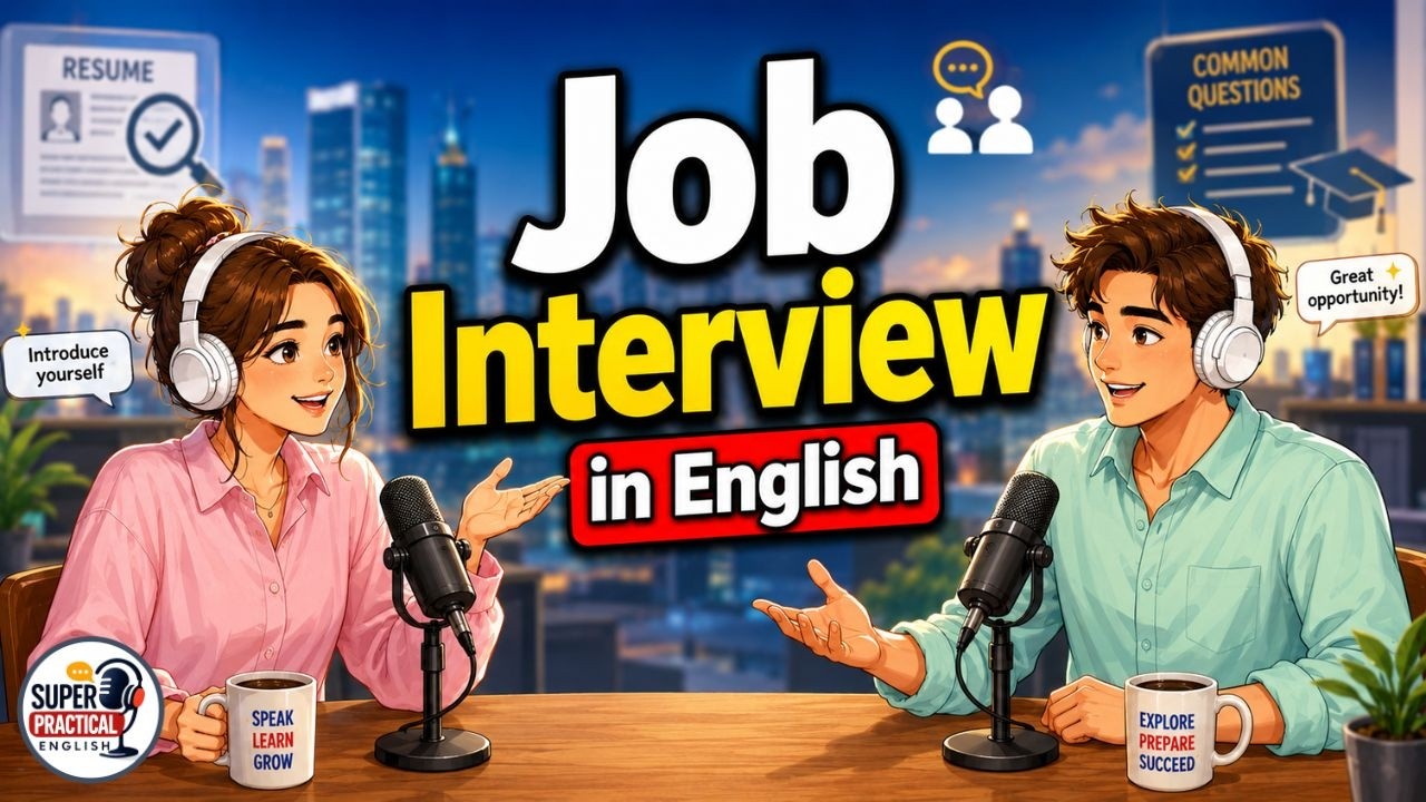 Job Interview English | English Learning Podcast