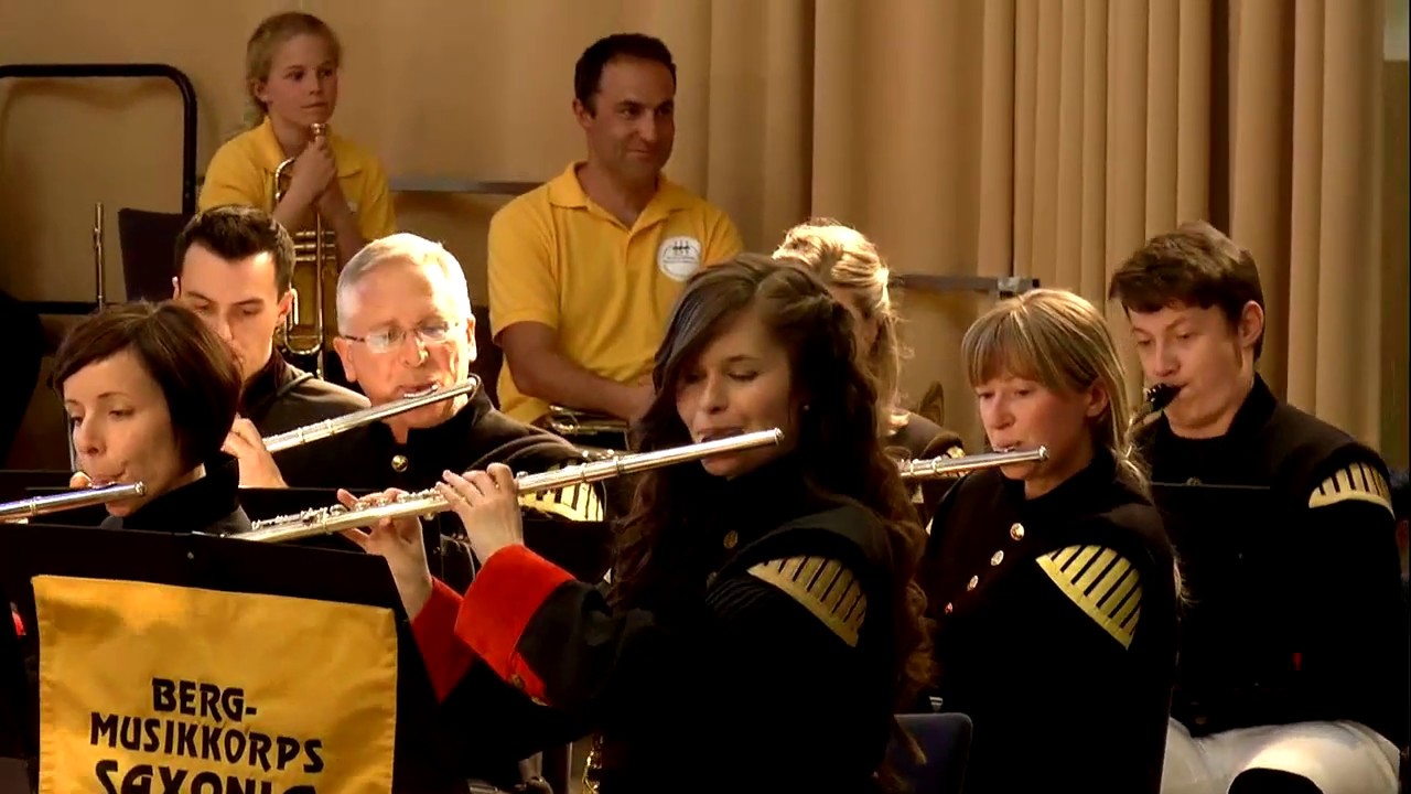 Maxglaner Zigeunermarsch reloaded (trad./Zellhofer) - gespielt vom Bergmusikkorps Saxonia Freiberg