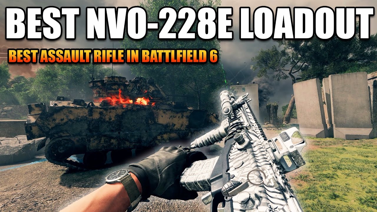 BEST NVO-228E LOADOUT | Best Assault Rifle Battlefield 6