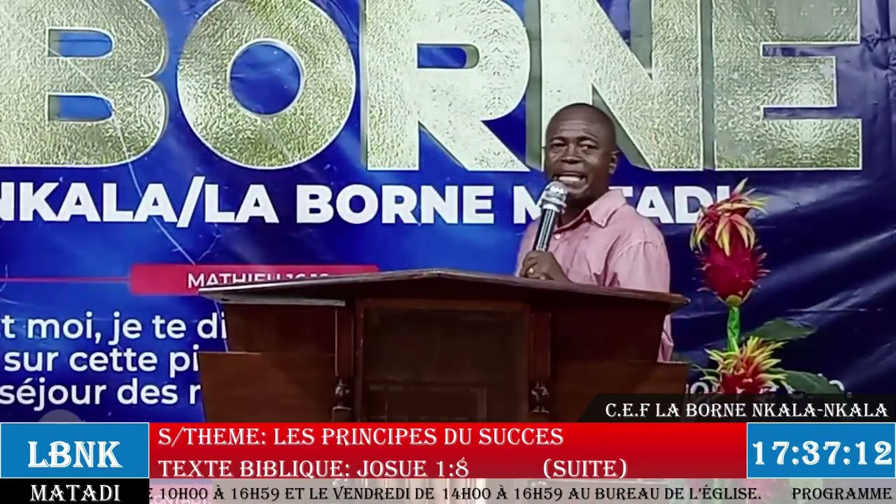 LE SECRET DU SUCCÈS - BLAISE KASENDA, PASTEUR 