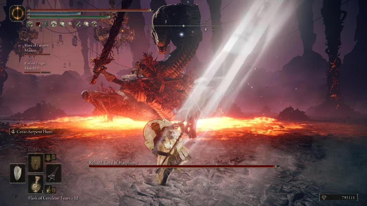 ELDEN RING: Random CoOp with The Rogue Miquellan - Rykard