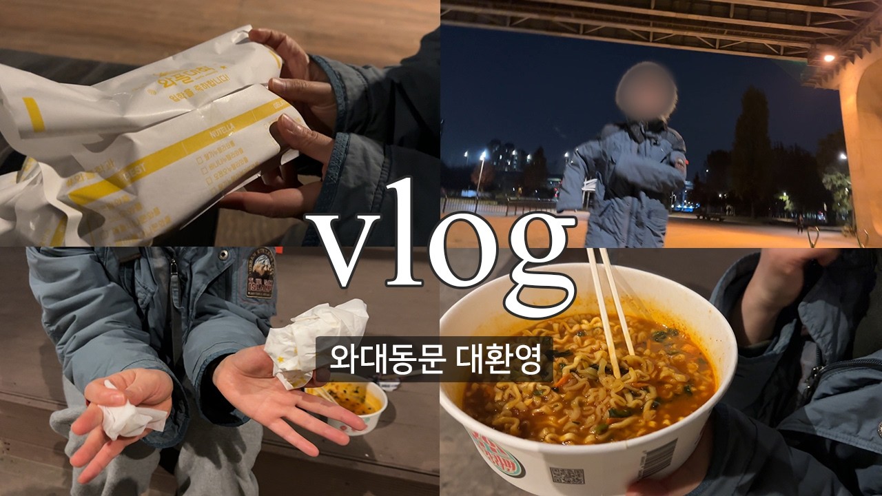 [일상vlog] 와플대학 한강 동문회에서 발생한 일