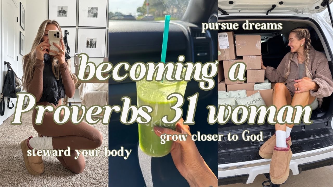 30 day Christian challenge 🍂📖 becoming a Proverbs 31 woman ⚔️