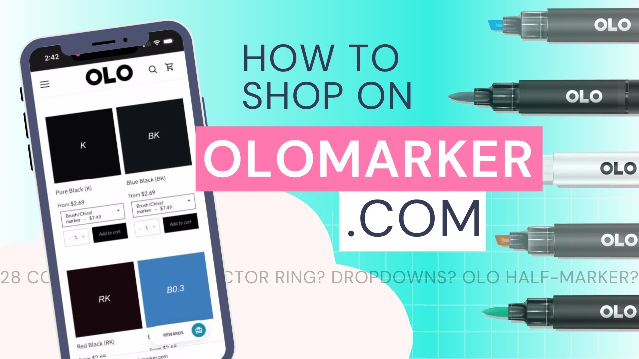 How To Shop on OLOmarker.com
