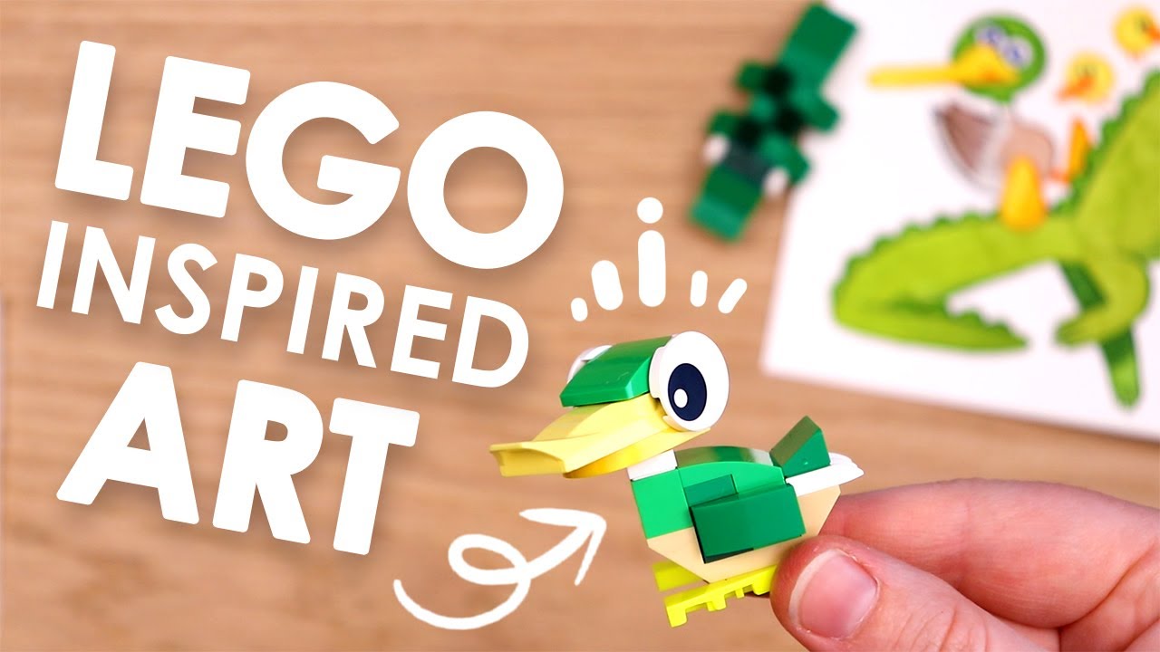 ИСКУССТВО, ВДОХНОВЛЕННОЕ LEGO: объединение двух творческих увлечений