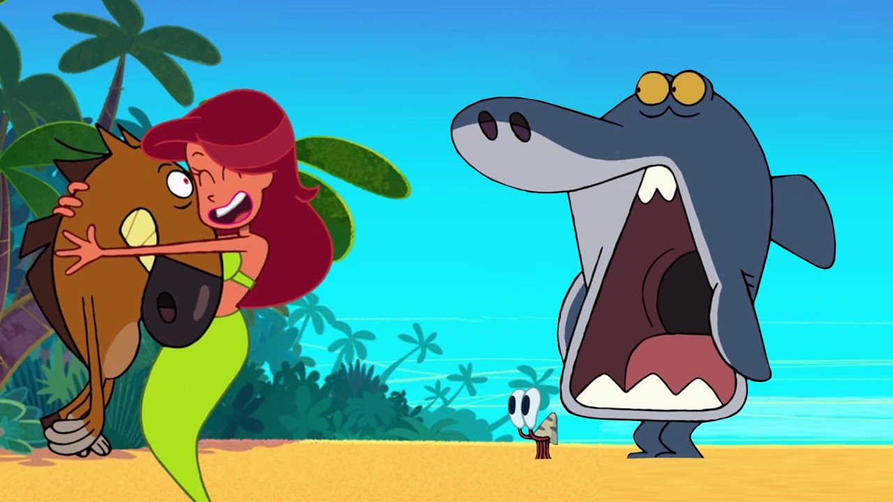 ZIG e SHARKO 🌴 Herói da Praia | Zig e Sharko Brasil | Desenho Animado em português