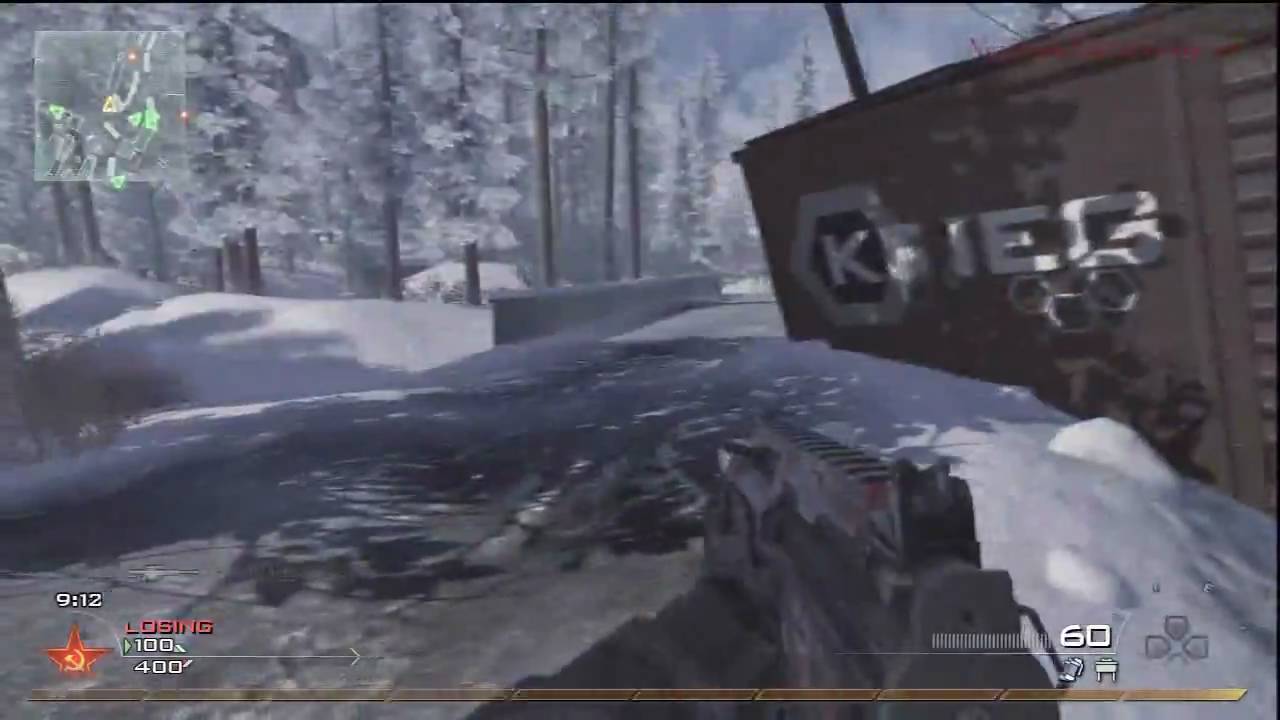 Modern Warfare 2, Deathmatch Tutorial  Run and Gun, Derail