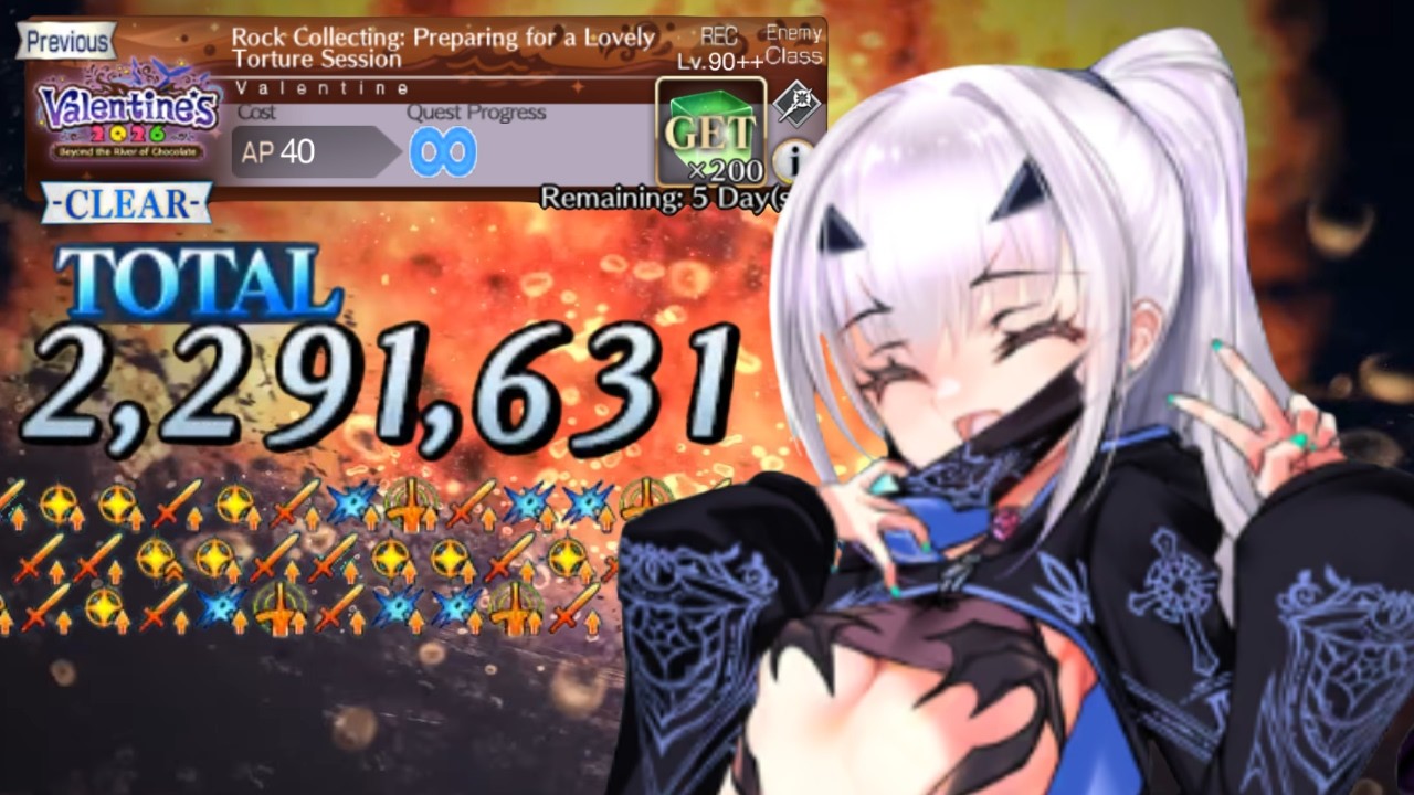 FGO NA Valentines 2026 90++ Melusine Ondine 3T single core