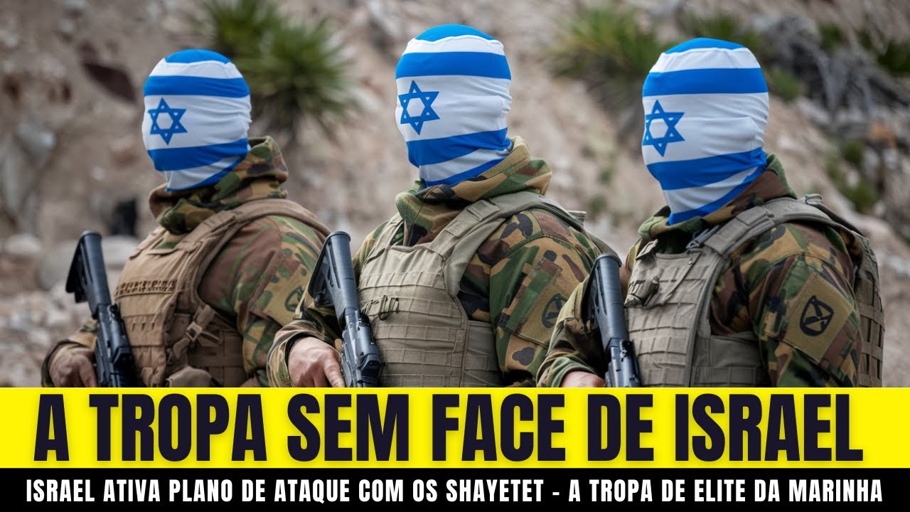 SOLDADOS SEM ROSTO DE ISRAEL: Os Mestres do Disfarce Foram Acionados