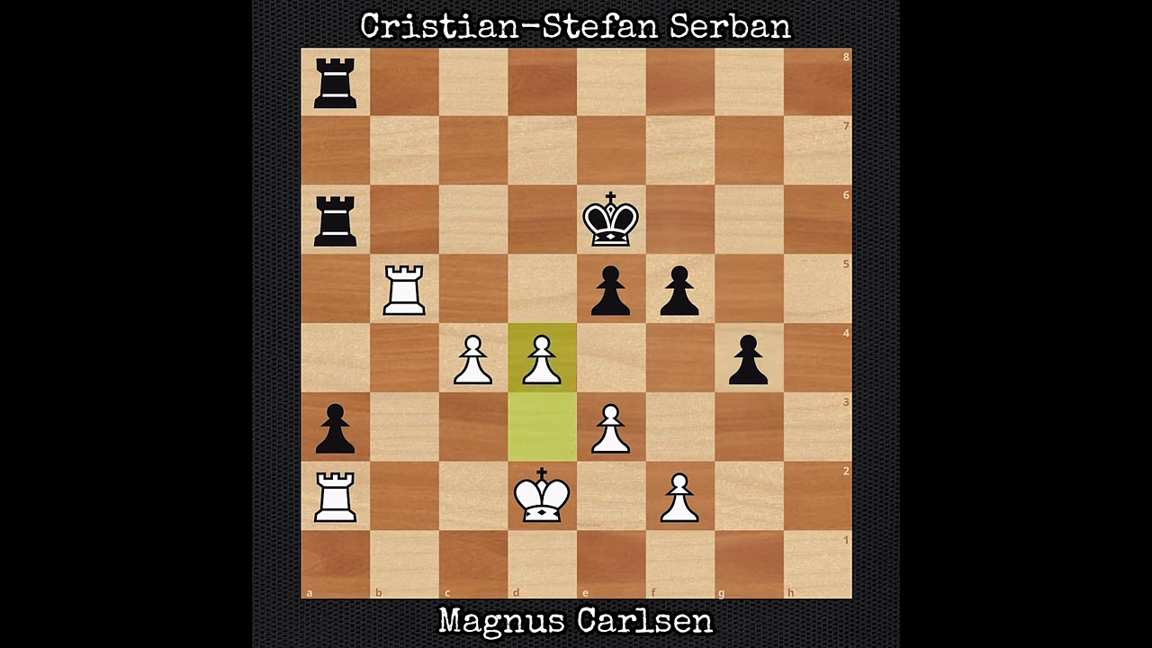 Magnus Carlsen vs Cristian-Stefan Serban | March 11 Late (2025)