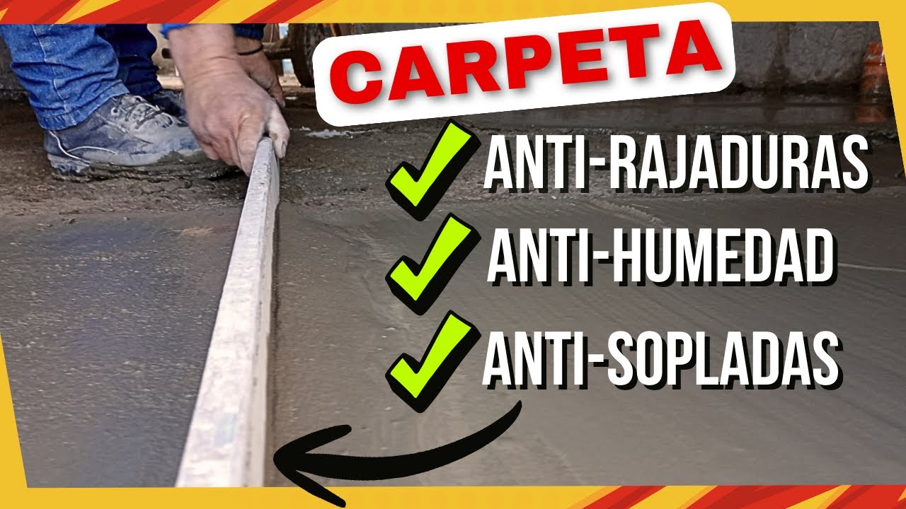 Carpeta Niveladora A Prueba de Fallas (Anti-Humedad y Rajaduras) | Los 3 Secretos de un Profesional