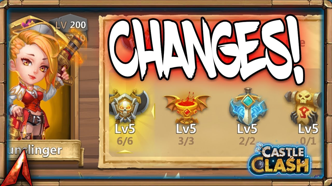 Lets talk UPDATE CHANGES! Positive Steps by IGG! Castle Clash