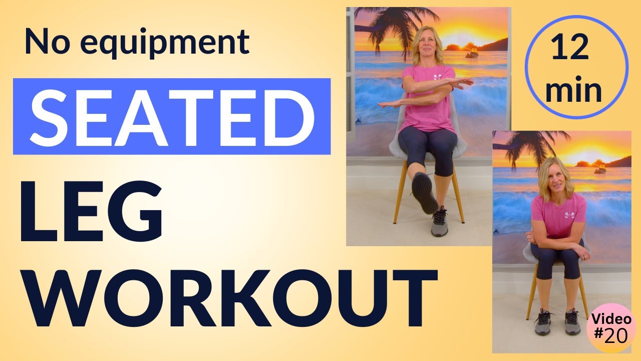 12 min Seated Leg Workout | Exercises to Build Strong Legs for Seniors