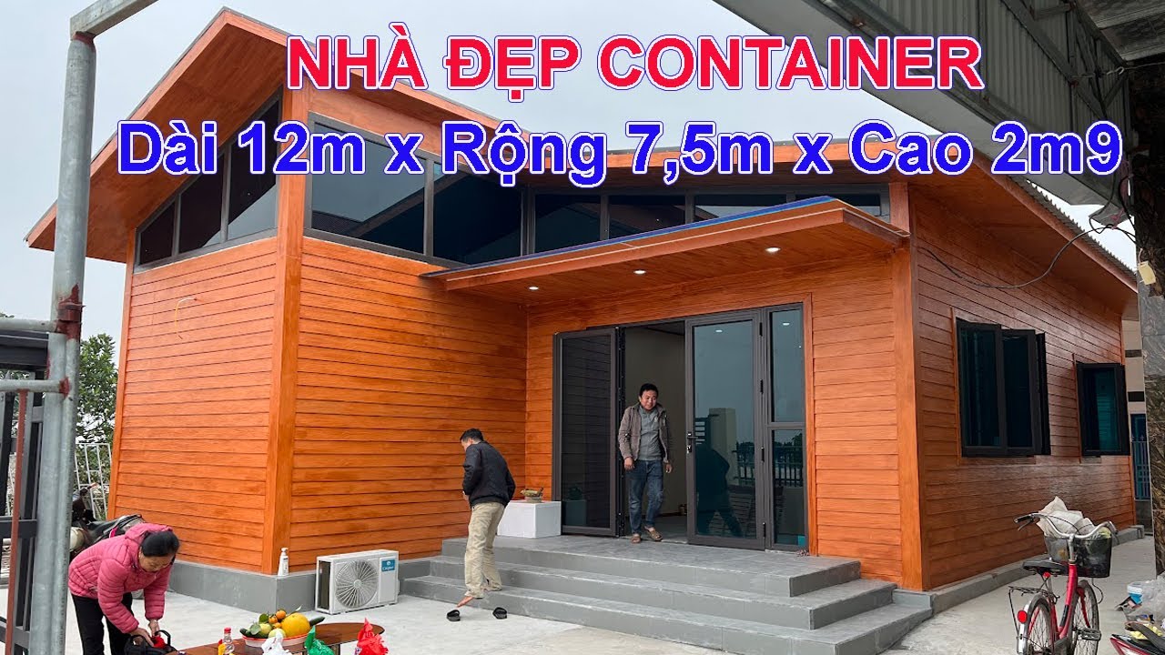 Nhà container được thi công chống nóng tốt, tăng độ bền vượt trội - Mẫu mới nhất năm!